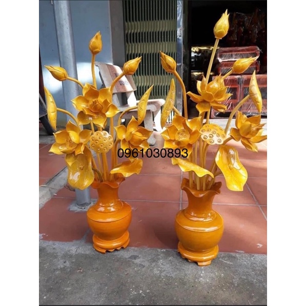 Hoa sen gỗ mít
