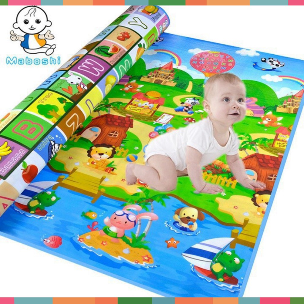 thảm chơi cho bé - thảm cho bé ngồi chơi