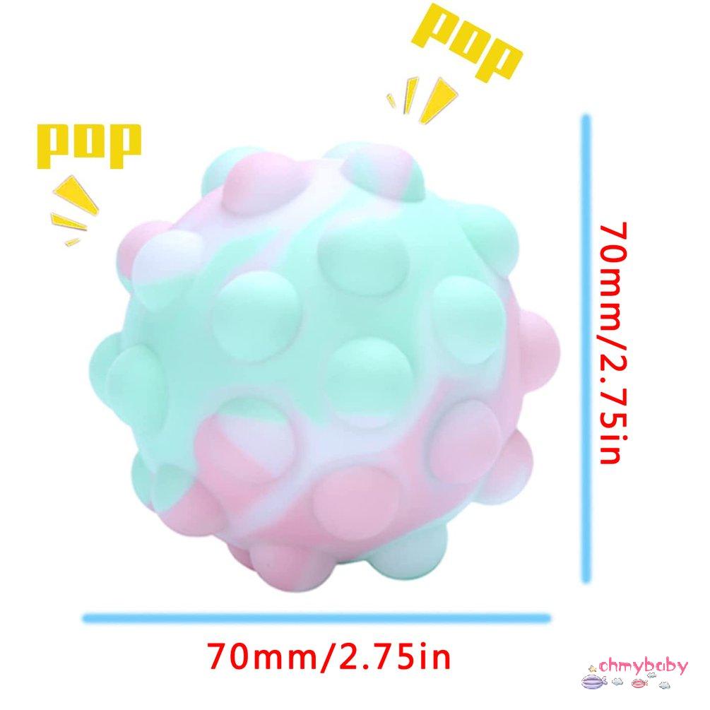 Rodent Pioneer Ball Squeeze 3D Elastic Silicone Ball Sensory Vent Ball