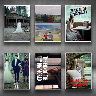 Poster Dán Tường Trang Trí In Hình the End of the F * * * ing World Season 2