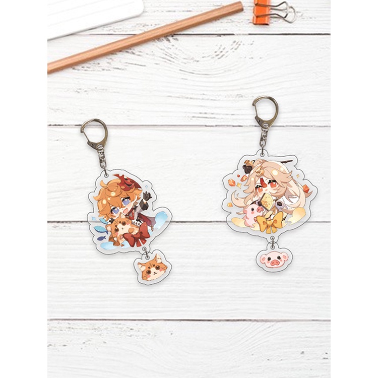 Mới Móc Khóa Mô Hình Nhân Vật SAYU Yoimiya Kazuha Kamisato Ayaka Rosaria