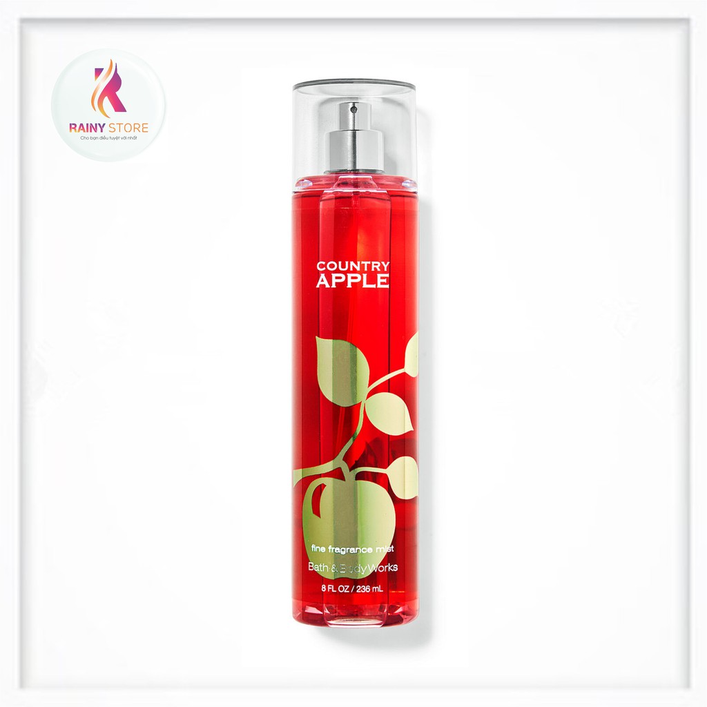 Xịt thơm toàn thân Bath & Body Works Country Apple 236ml