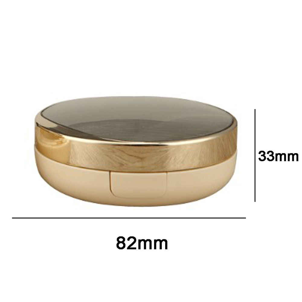 [Hàng mới về] Hộp Rỗng Đựng Phấn Nước Trang Điểm Mặt 15g / 0.5oz Có Gương Thiết Kế Tiện Dụng