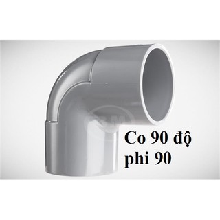 [Giá rẻ] Co 90 nhựa PVC phụ kiện ống nước BÌNH MINH phụ tùng ống PVC