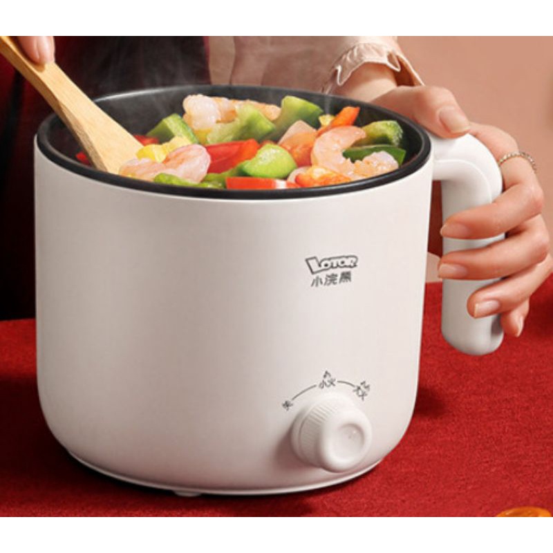 Nồi điện đa năng chống dính Lotor 1.2L lẩu, chiên, xào...