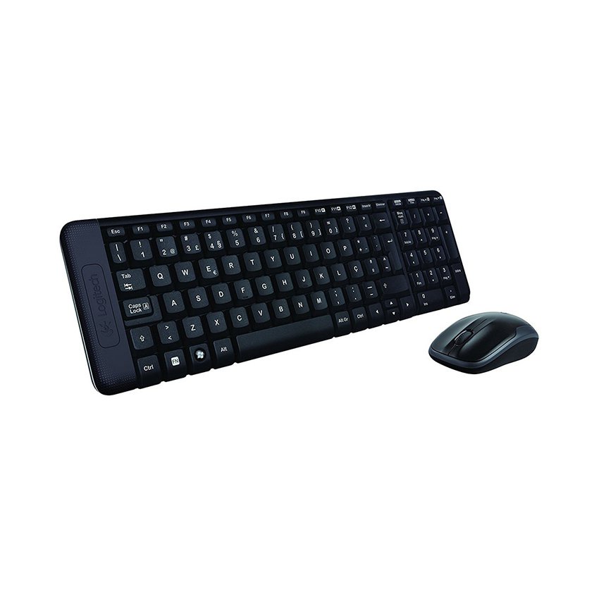 Bộ bàn phím chuột không dây Logitech MK220 Wireless USB bền, chống bám bẩn