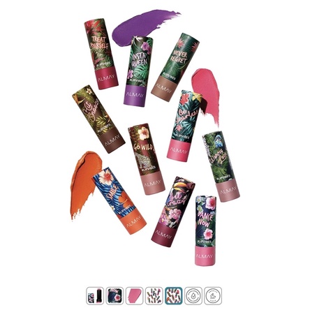 Son Almay Lip Vibes Lipstick, son lì mềm môi, Hàng Mỹ
