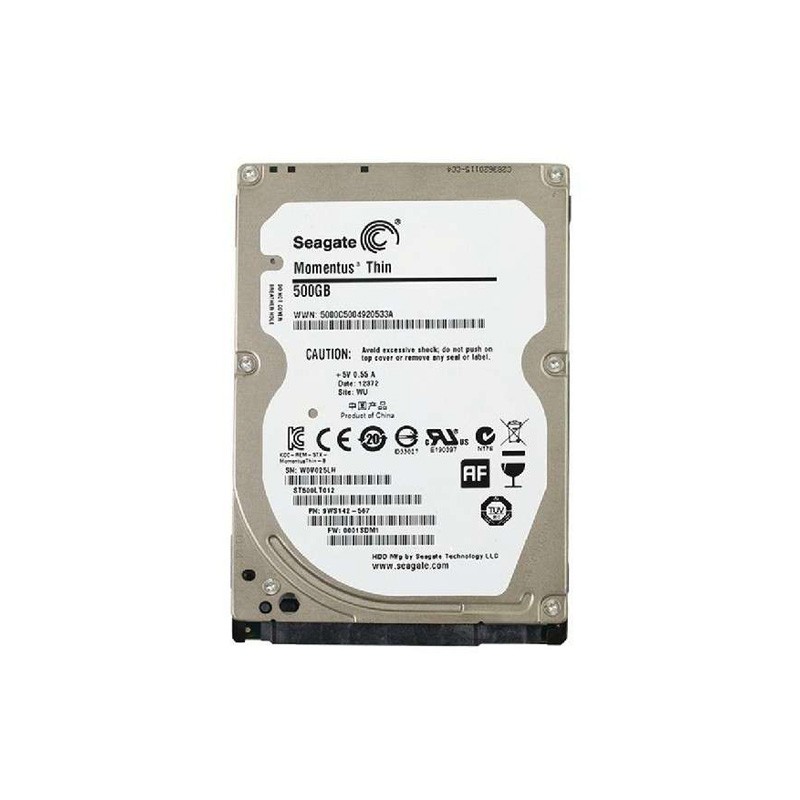 Ổ cứng Sata 500Gb / 5400rpm 2.5&quot; Bh 36 tháng