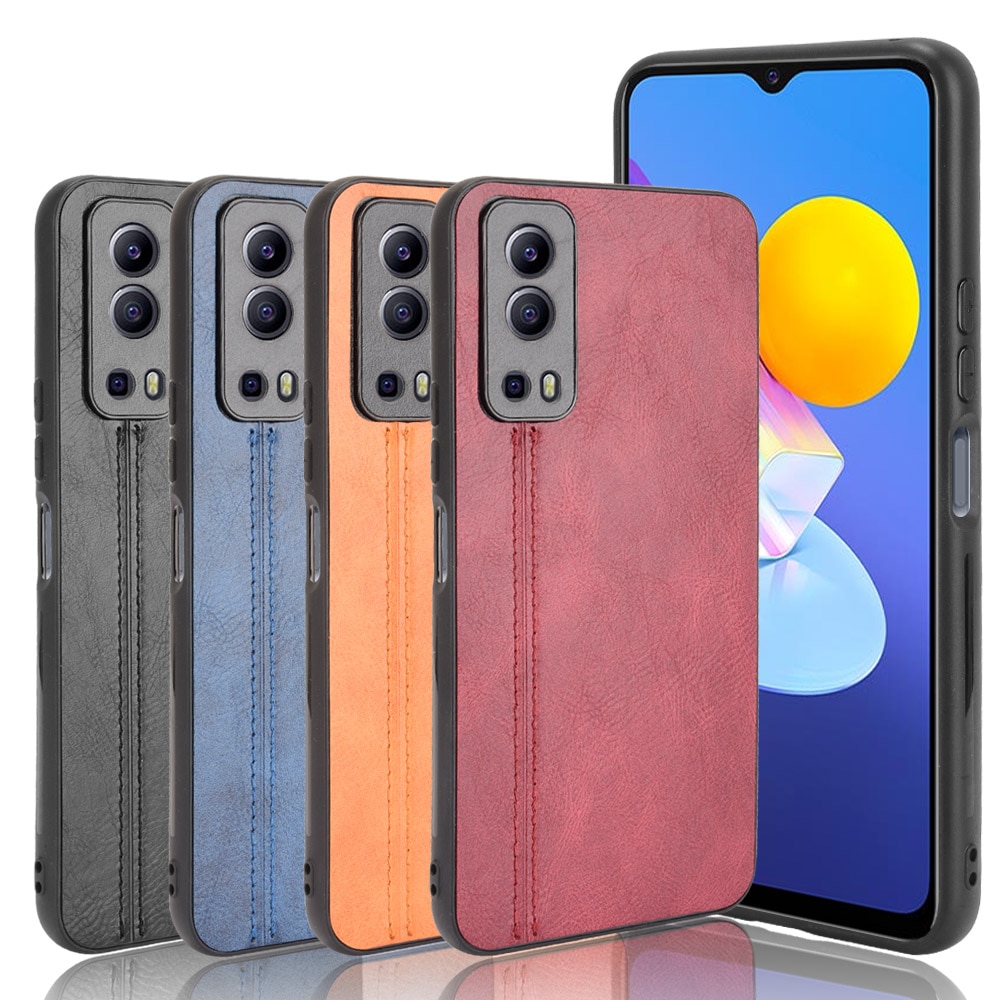 Ốp Lưng Da Pu Thời Trang Cho Điện Thoại Vivo Y72 5g