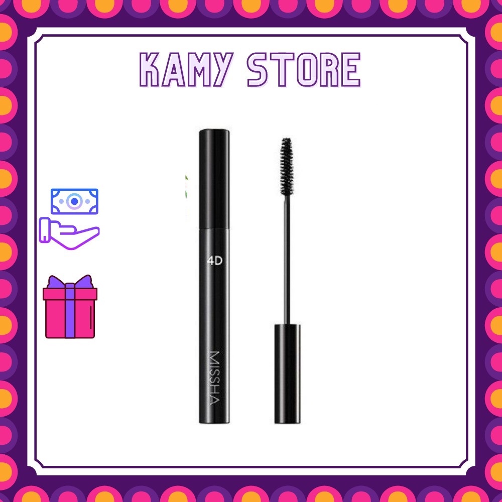 (Mẫu mới) Chải mi Mascara The Style 4D Missha