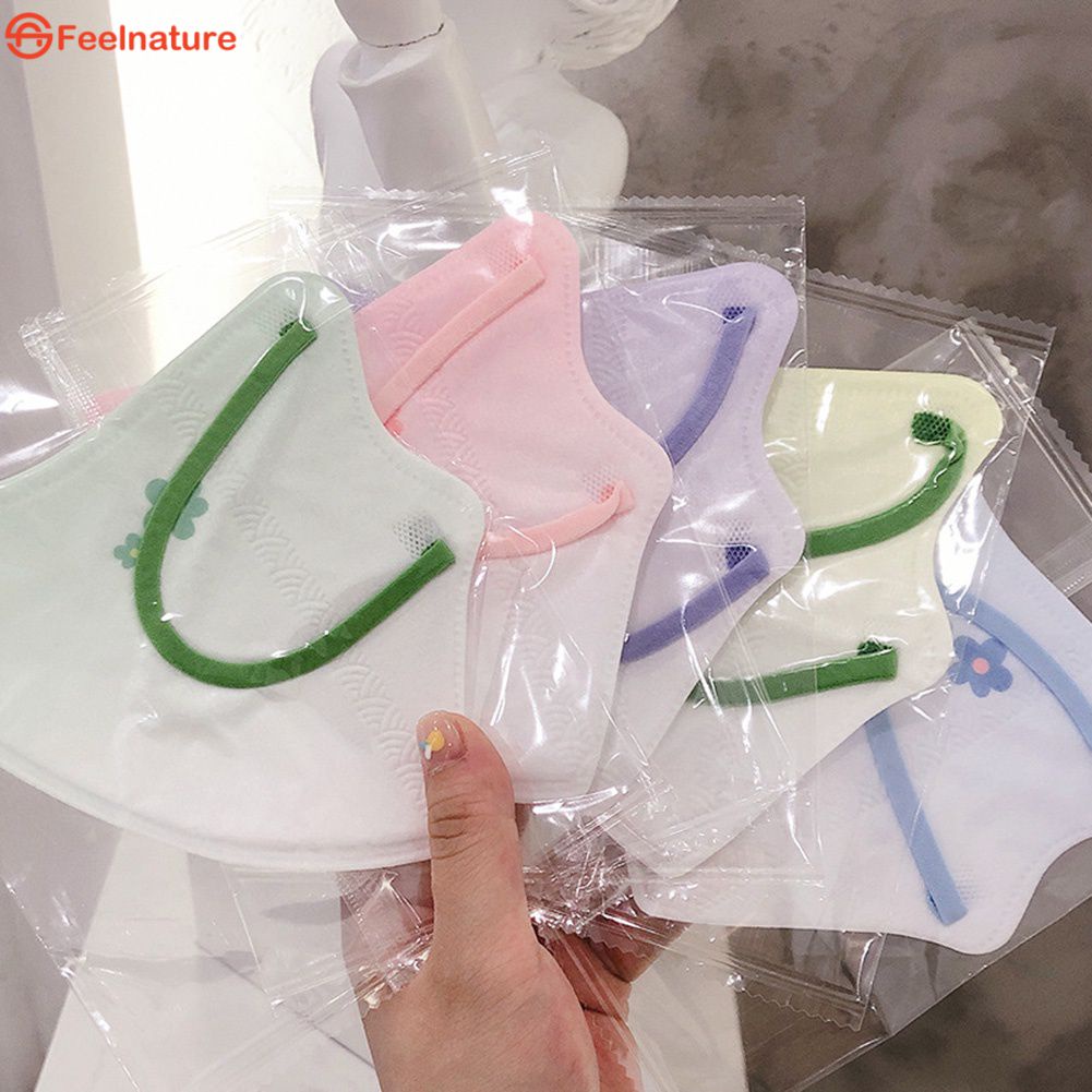 ✨Có Sẵn✨Mùa Hè Kf94 Mặt Nạ Người Lớn 1 Cái 3d 3d In Lớp Mặt Nạ Người Lớn Phòng Chống Mặt Nạ Có Giá Trị Cao Má Hồng Gradient Maskk