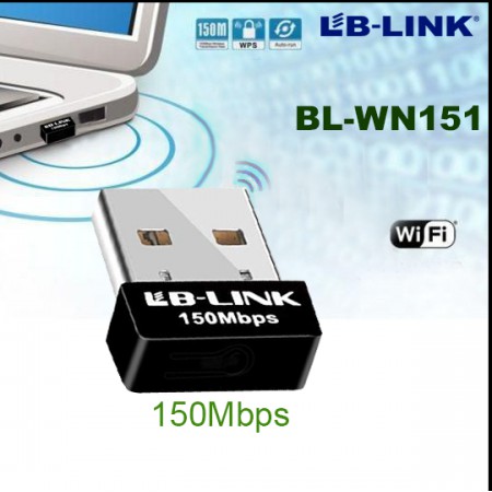 [BH 2 Năm] USB Thu Wifi LB-LINK Nano BL-WN151 - Hàng Chính Hãng