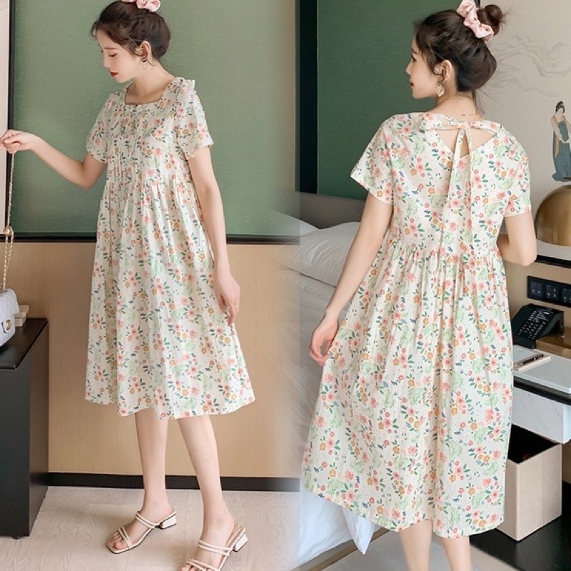 Vải đẹp Hà Anh- thô cotton hoa nhí