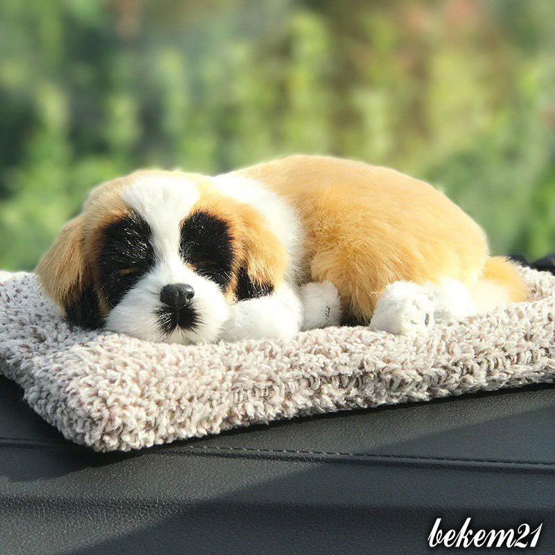 MÈO TRẮNG lông mượt lõi than hoạt tính lọc không khí khử mùi-taplo xe hơi ô tô Thú bông Chó mèo than hoạt tính