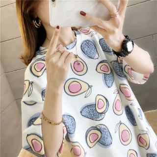 Áo phông quả bơ oversized