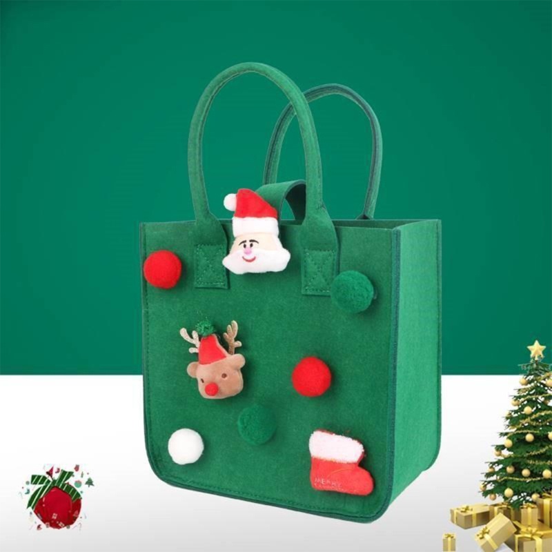 Seng Túi Tote Bằng Nỉ Sức Chứa Lớn Có Tay Cầm Có Thể Tái Sử Dụng Sắp Xếp Gọn Gàng Cho