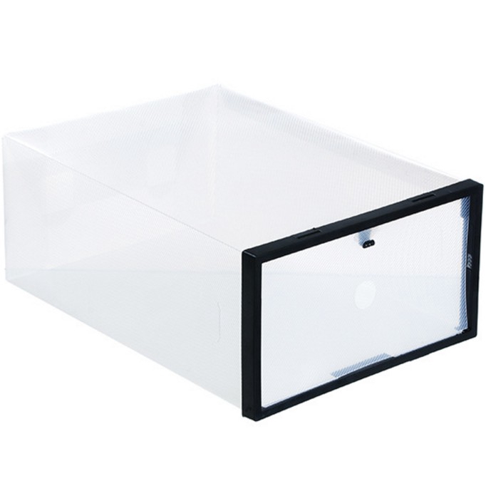 MOLAMGO Hộp để giày trong suốt có thể gấp lại được