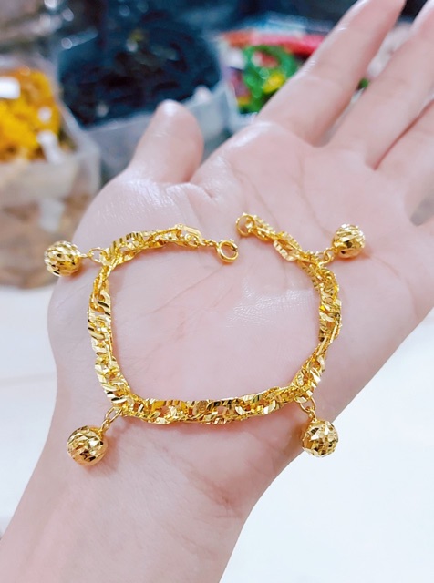 [Mã FAJGT8 giảm 15% đơn 99K] Lắc Tay Nữ Mạ Vàng - Vòng Tay Mạ Vàng | BigBuy360 - bigbuy360.vn