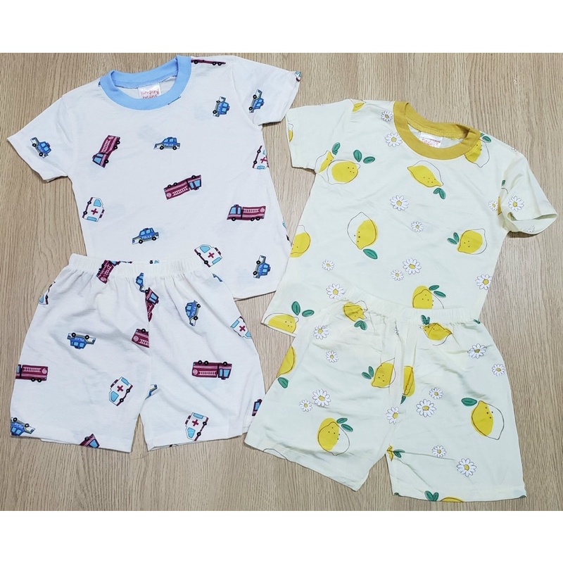Đồ bộ bé gái mặc nhà 1-5 tuổi/ Bộ quần áo mùa hè cho bé vải xuất Hàn mỏng mát - SGJA