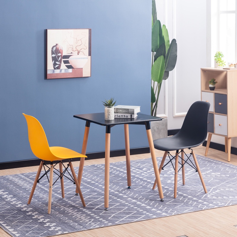 Ghế nhựa Eames, ghế cafe, decor phòng ngủ, phòng khách trang trí, đọc sách S3009