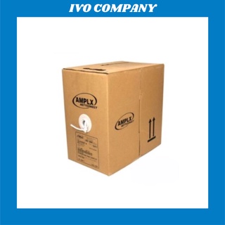 Thùng Cable Cáp Mạng AMPLX CAT5E 305m