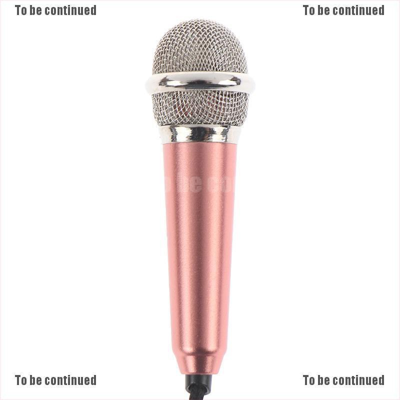 Mic Hát Karaoke Đầu Cắm 3.5mm Cho Điện Thoại / Pc