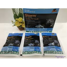 Kẹo chuột Storm gói chia lẻ 10viên - Diệt chuột sạch sẽ