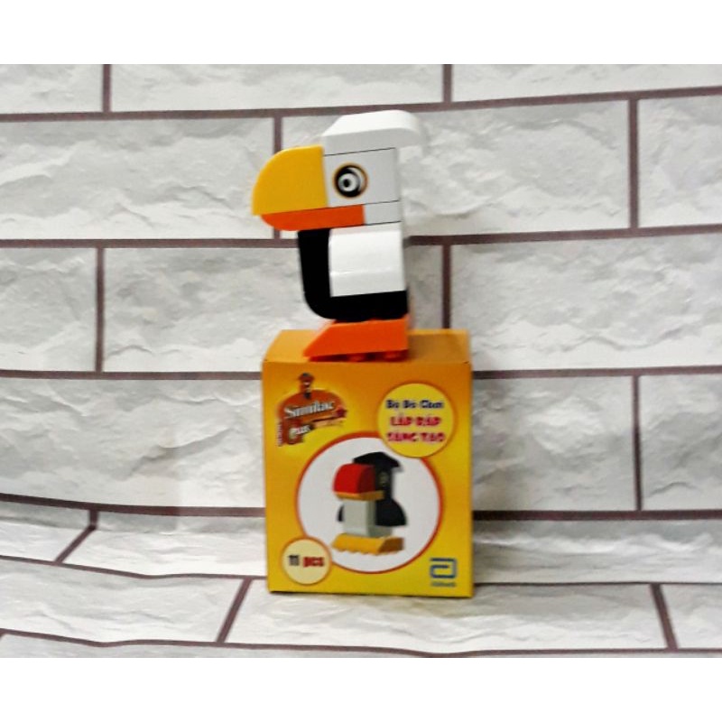 《HCM》Bộ đồ chơi lắp ráp hình chim