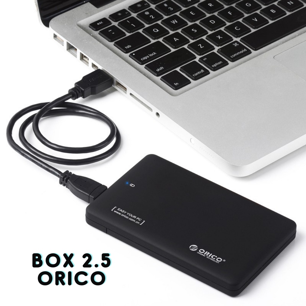 Box ổ cứng hộp đựng vỏ ổ cứng di động 2.5 ORICO dùng cho HDD SSD