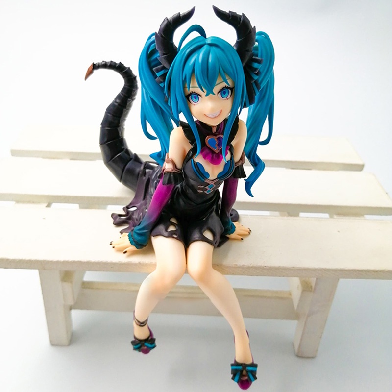 Mô Hình Nhân Vật Hatsune Miku Kích Thước 15cm Mô Hình Đồ Chơi Quỷ Nhỏ Xinh Cho Bé Gái