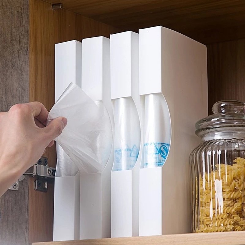 Hộp Đựng Túi Rác Phân Loại Tiết Kiệm Không Gian Tiện Dụng Cho Gia Đình