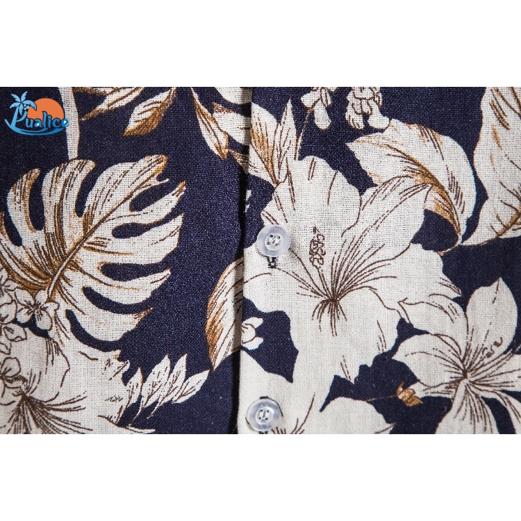 Cotton hemp ethnic style suit collar short sleeve shirt557 | BigBuy360 - bigbuy360.vn