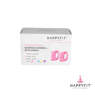 Tạ Neoprene Happyfit Có Tay Cầm 1Kg