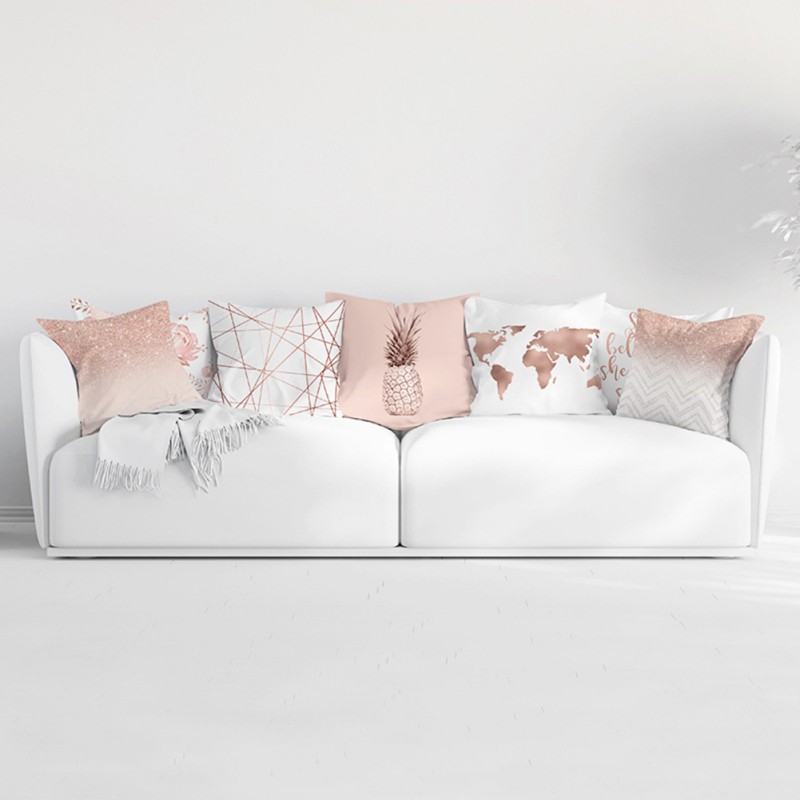 Bao gối sofa in hoạ tiết dễ thương