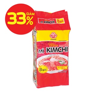 Mì kim chi hàn quốc Ottogi lốc 8 gói x 120g
