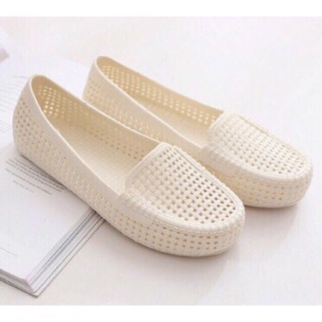 GIÀY BÚP BÊ NHỰA ĐI MƯA SIÊU BỀN SIÊU NHẸ LEEDO