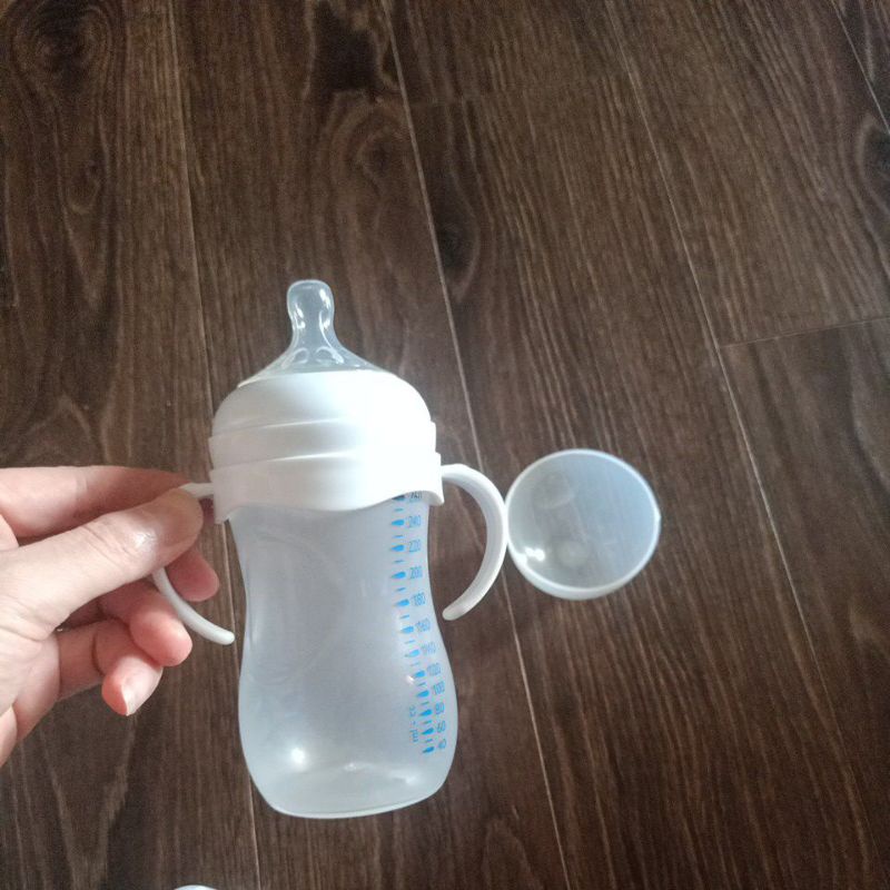 Bình sữa Avent Philip 260ml núm số 2 (tặng kèm 1 tay cầm)