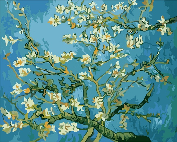 Bộ Tranh Sơn Dầu Trang Trí Tự Làm Hình Bức Tranh Van Gogh Xzfg01