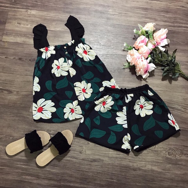 Bộ cánh tiên hoa lụa cát