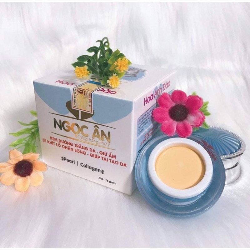 KEM NGỌC ÂN DƯỠNG TRẮNG GIỮ ẨM 15G