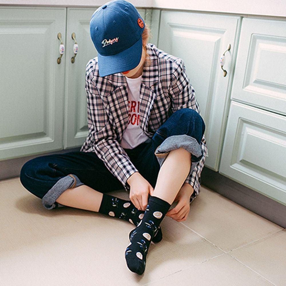 1 Đôi Vớ Thoáng Khí Màu Kẹo Ngọt Họa Tiết Trái Cây Thời Trang Harajuku Cho