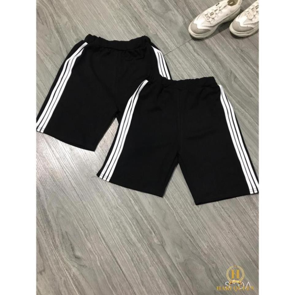 Quần short thun nam nữ, quần đùi Unisex Q134