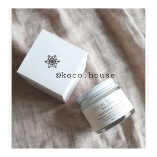 BEAUTY RECIPE SNOW WHITE MELA STOP WHITENING CREAM - kem dưỡng trắng da , mờ thâm