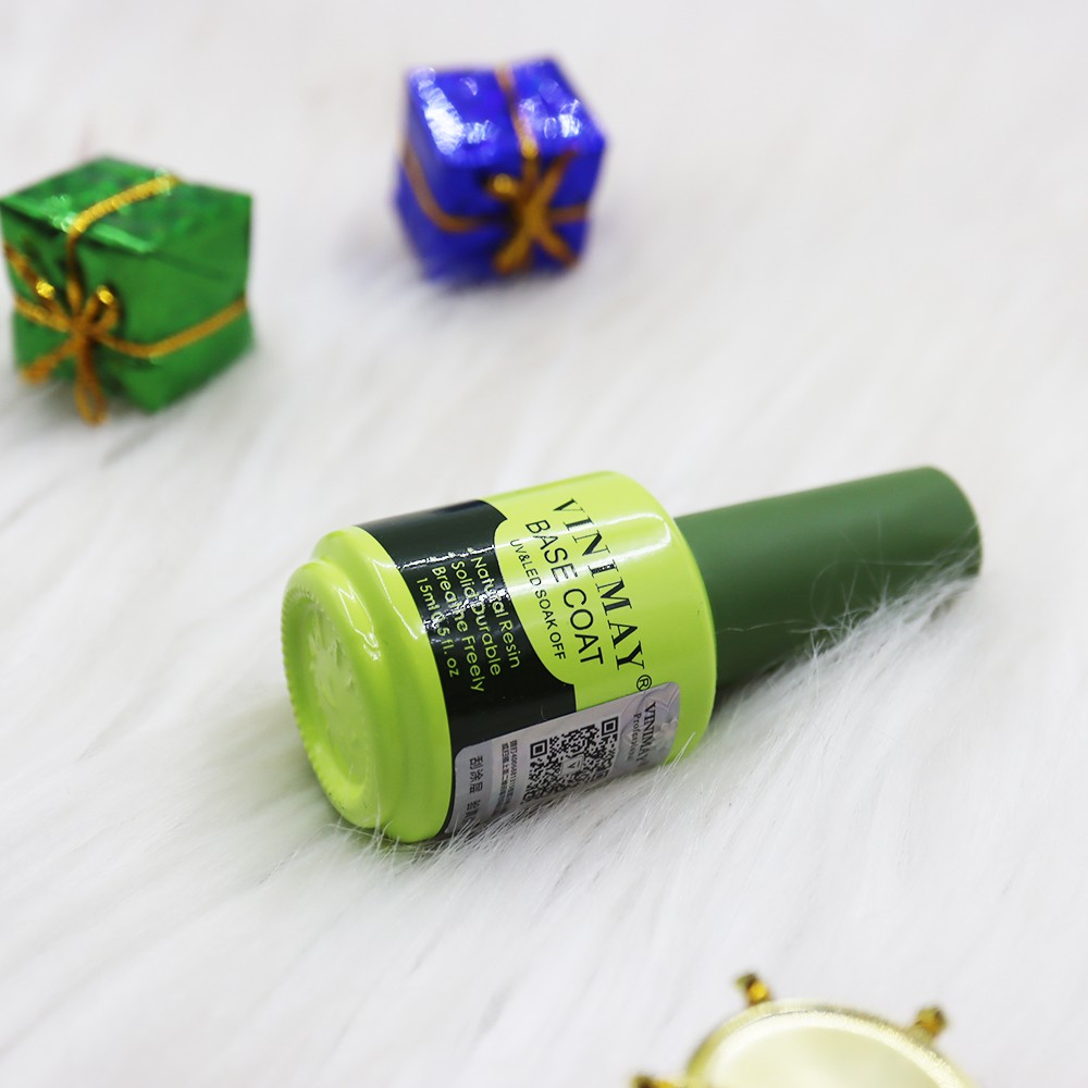 Sơn gel base top Vinimay chính hãng liên kết bột nail Jeliva Chính Hãng 15ml