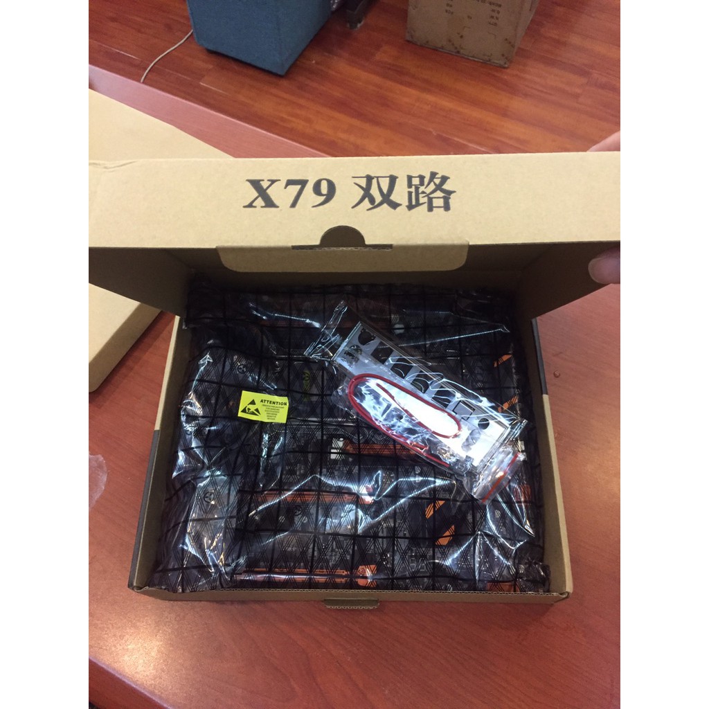 Combo Main X79+ 2Cpu E5 2620v2 6c 12 luong +4x4Gb ram