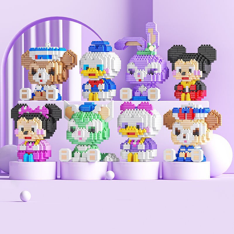 Đồ chơi lắp ráp mô hình dễ thương cho bé