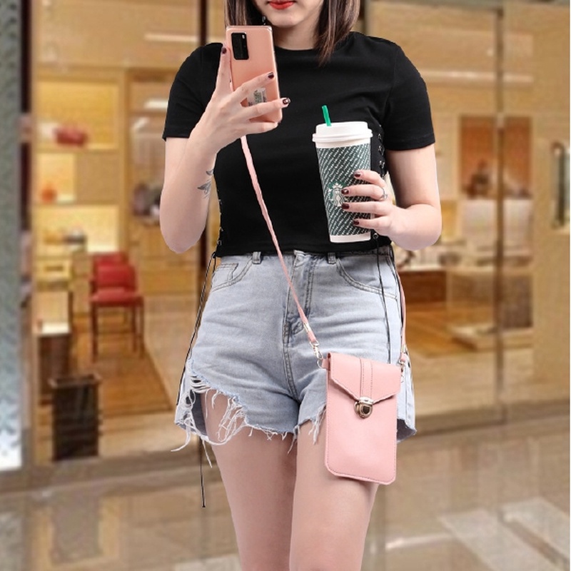 Túi Đeo Chéo Sức Chứa Lớn Thanh Lịch Đơn Giản Phong Cách Hàn Quốc Mới