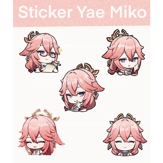 Set sticker nhân vật yae miko.