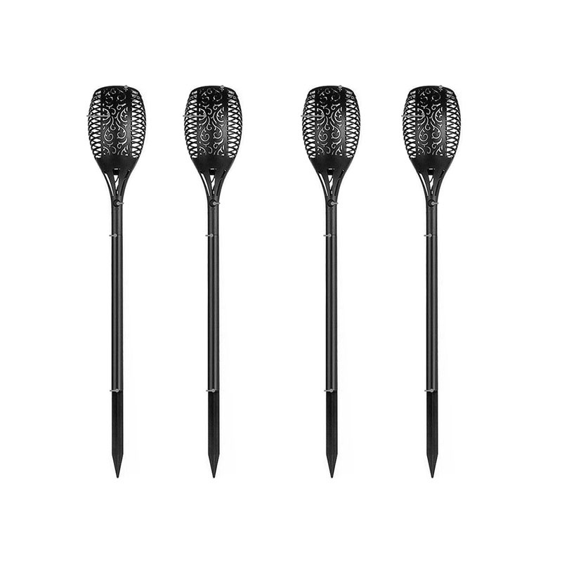 Bộ 4 Đèn LED Hiệu Ứng Ngọn Lửa Trang Trí Sân Vườn