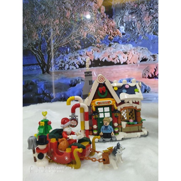 Đồ chơi lắp ráp mô hình Ngôi nhà Giáng sinh LOZ 1223